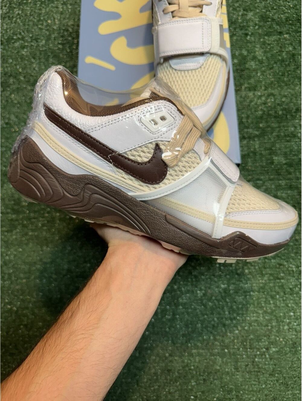 Nike Zoom Field Jax Travis Scott Light Chocolate Size 8.5
